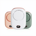 3-in-1 Portable Neck & Handheld Fan with Digital Display | USB Rechargeable Personal Cooling Fan