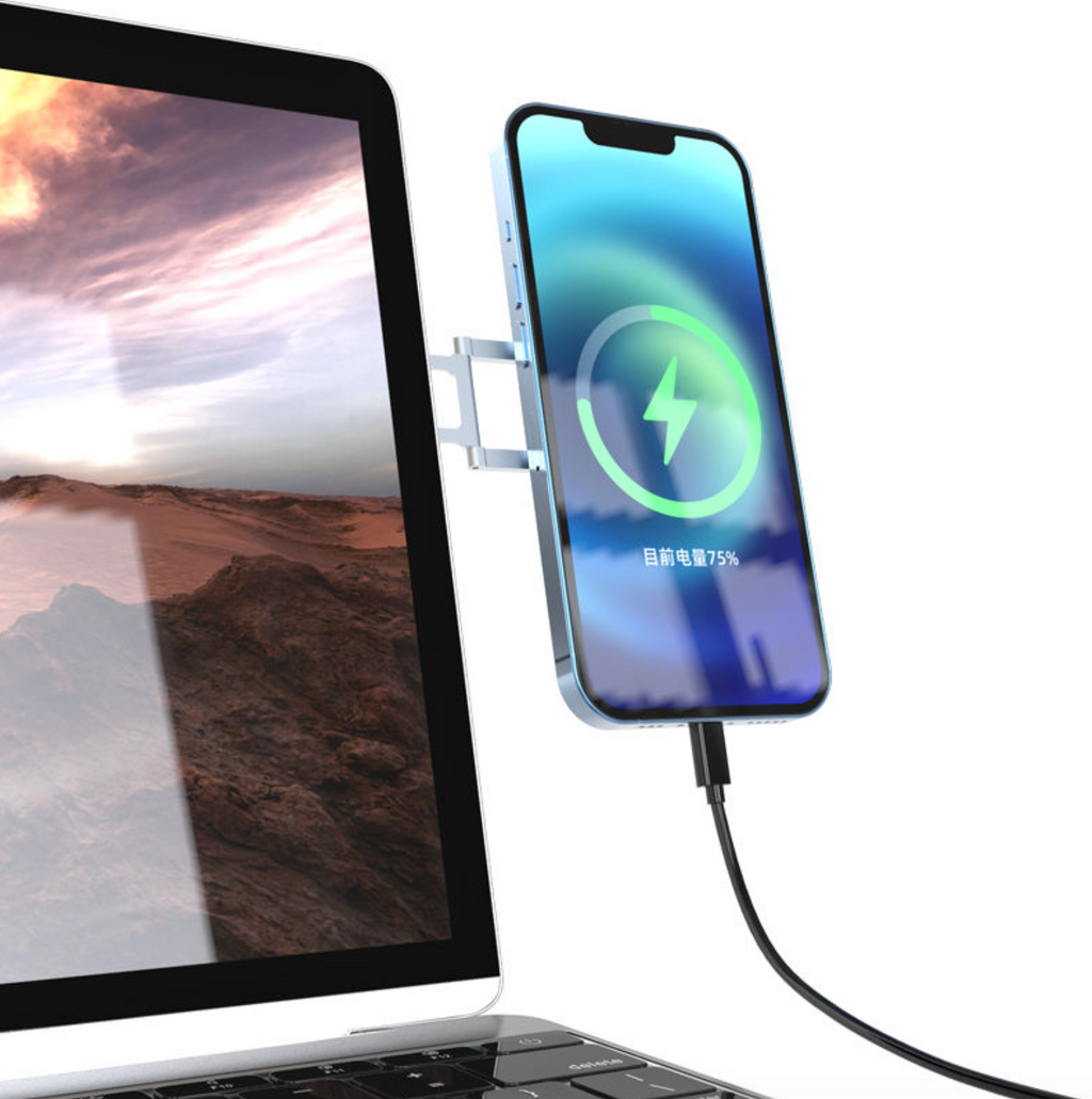 Magnetic Phone Holder Stand with Adjustable Extension Arm – Hands-Free Phone Mount