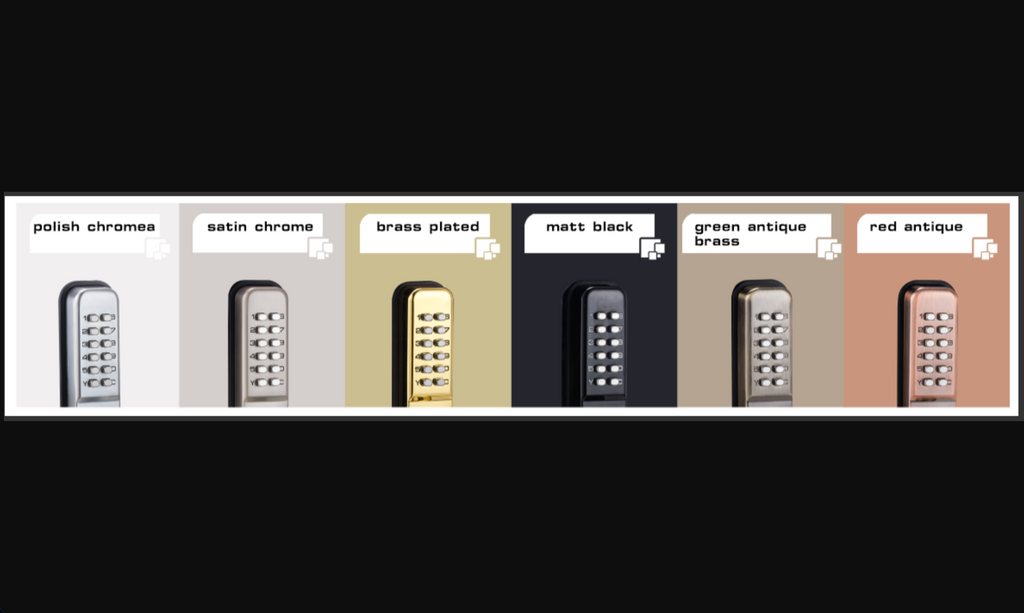 Keyless Mechanical Door Lock – Push-Button Code Entry Security Lock