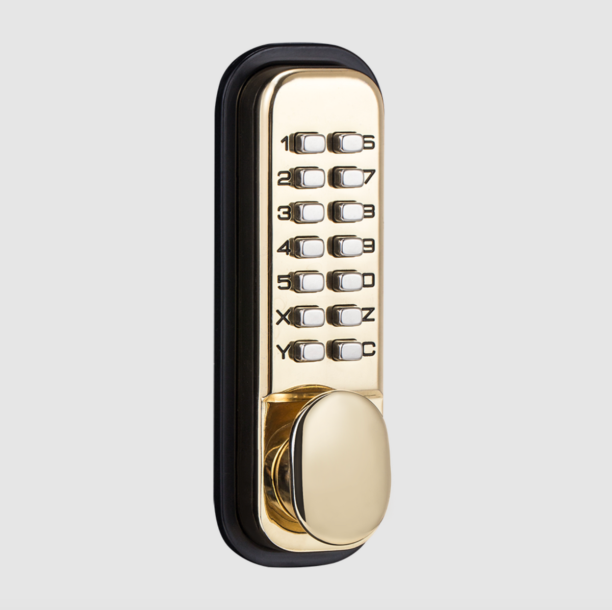 Keyless Mechanical Door Lock – Push-Button Code Entry Security Lock