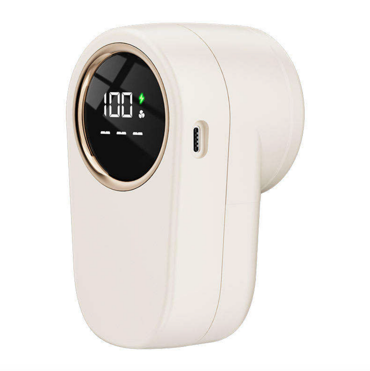 Portable Fabric Shaver – Rechargeable LED Lint & Fuzz Remover with 3 Speeds