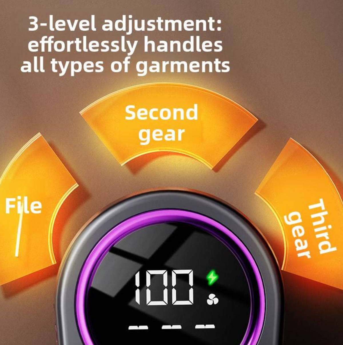 Portable Fabric Shaver – Rechargeable LED Lint & Fuzz Remover with 3 Speeds