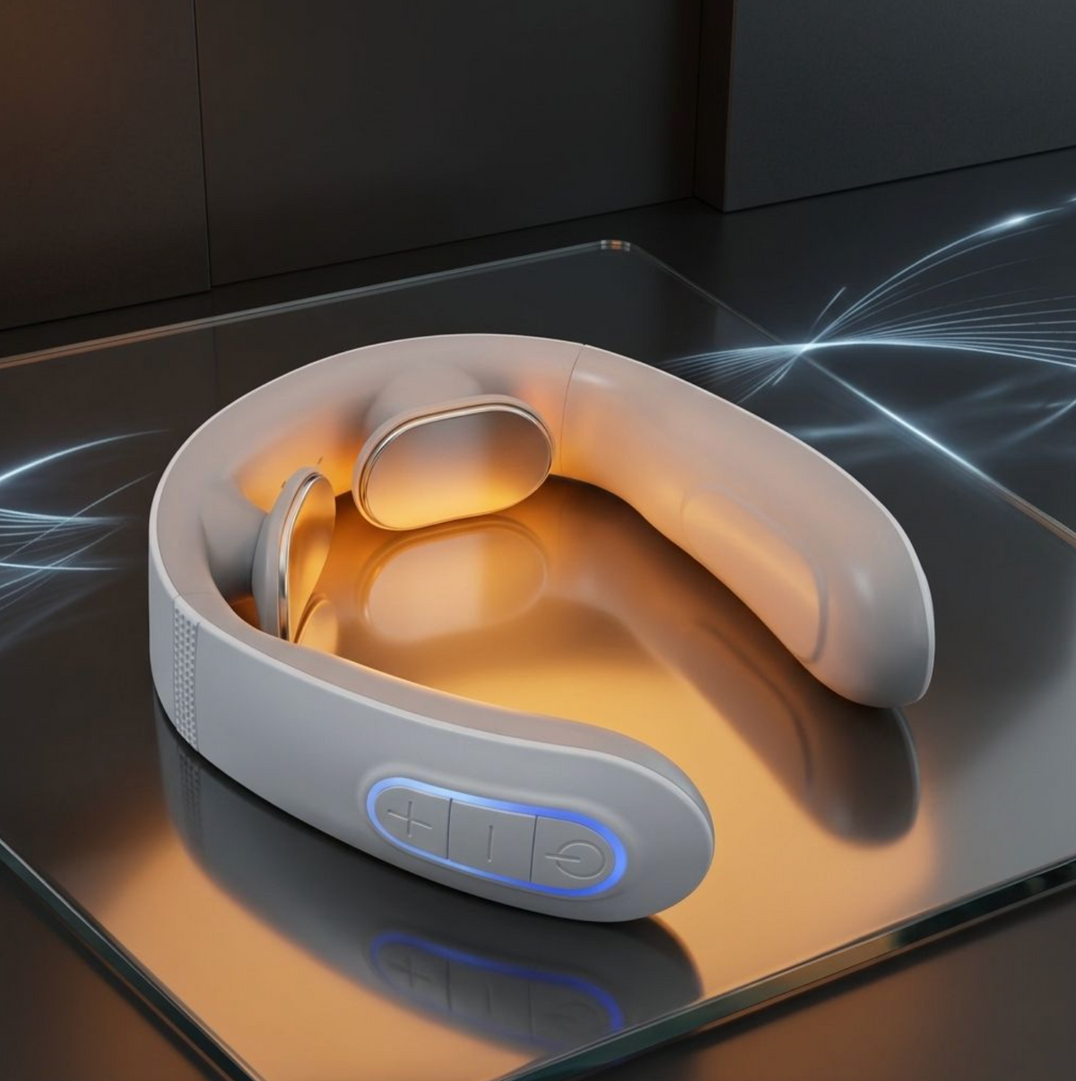 Smart EMS Neck Massager – Portable Electric Neck Relaxation & Massage Device