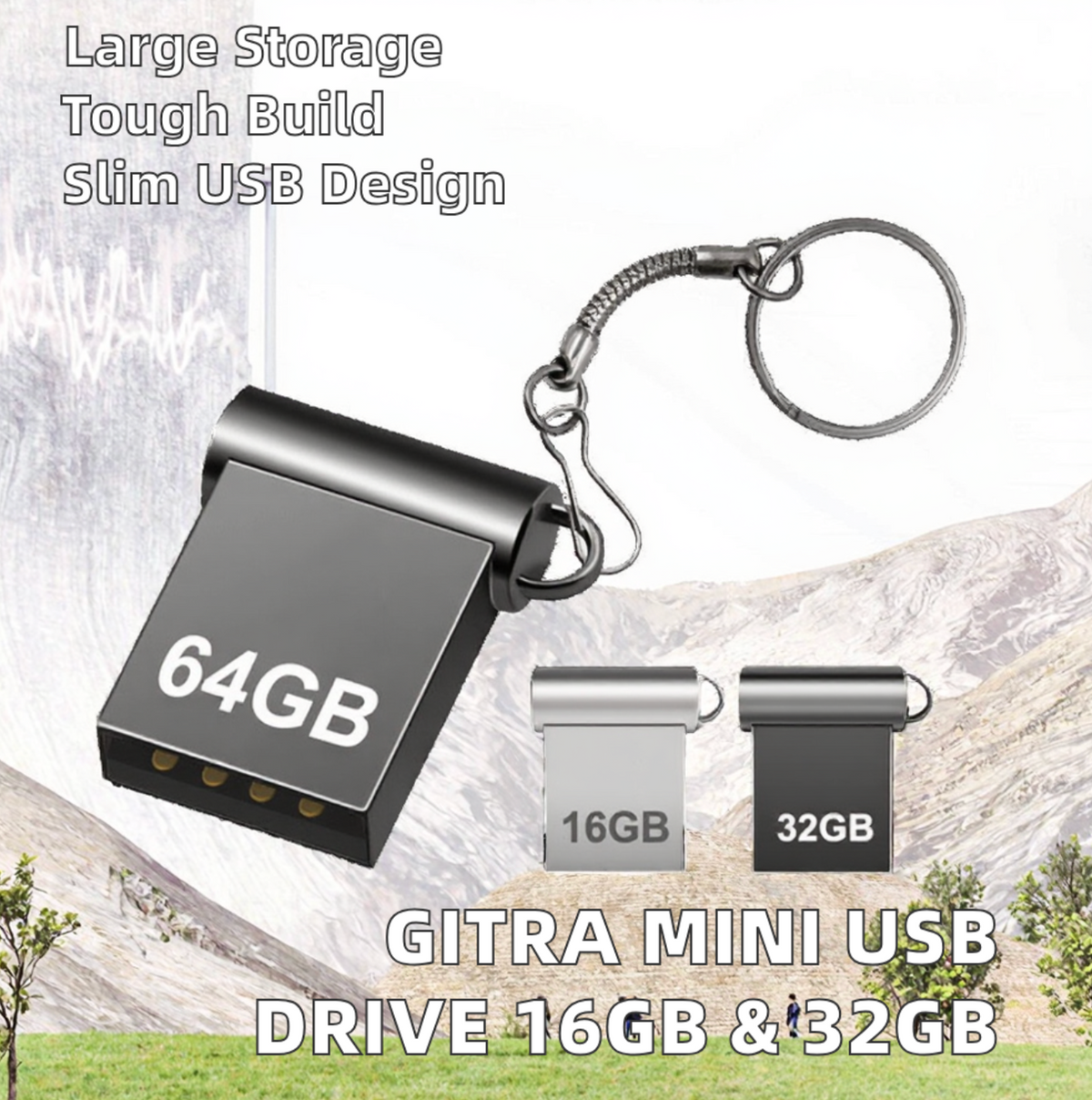 Portable Mini USB Flash Drive – Compact USB Memory Stick for Easy File Storage & Transfer