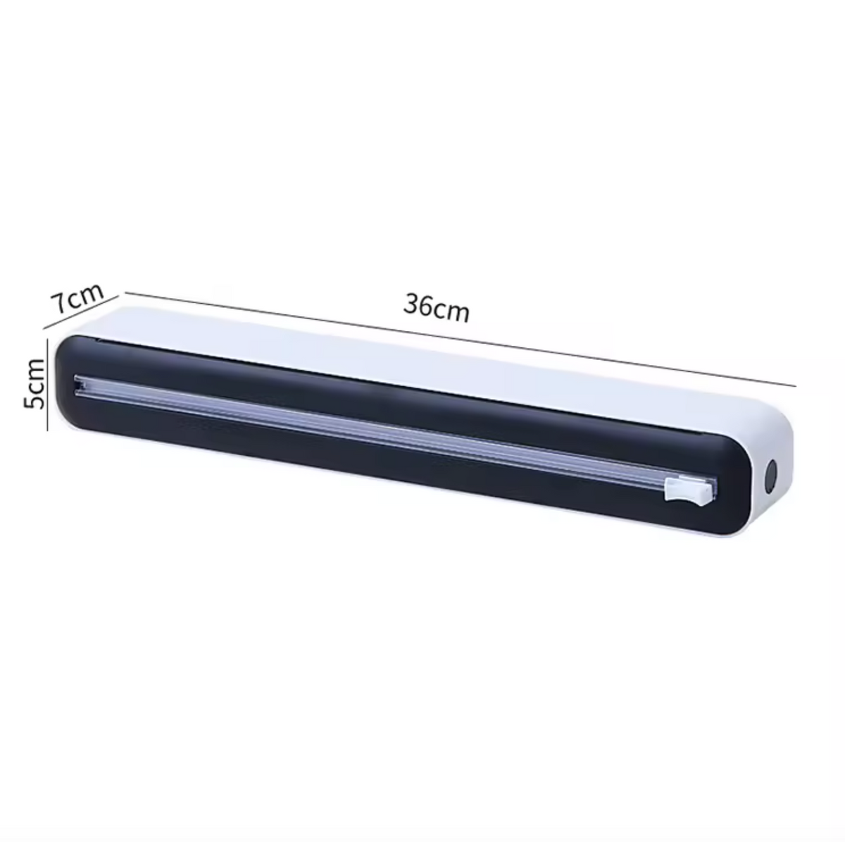 2-in-1 Food Wrap Dispenser & Cutter – Kitchen Cling Film & Foil Storage Organizer