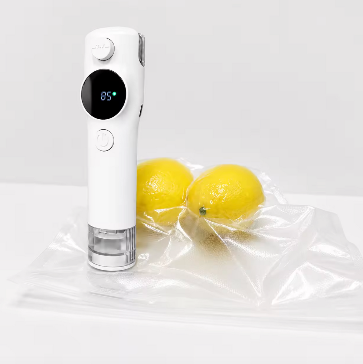 Portable Mini Vacuum Sealer – USB Rechargeable Automatic Food Saver with LED Indicator
